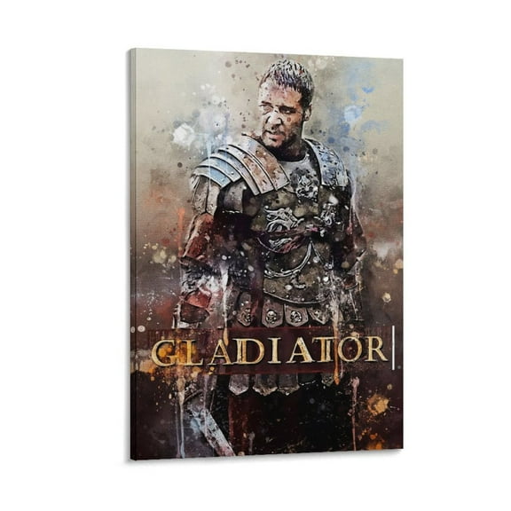 Gladiator Movie Artwork Art Poster Canvas Painting Decor Wall Print Photo Gifts Home Modern Decorative Posters 24x36inch(60x90cm)