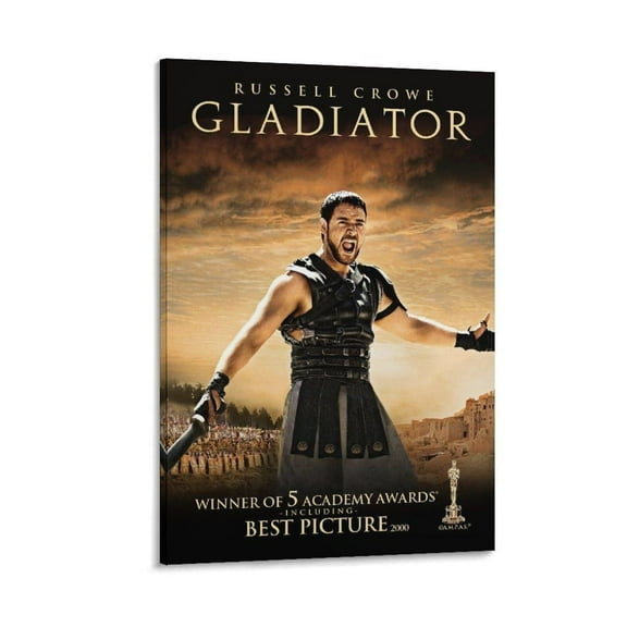 Gladiator Movie Poster Poster Cool Artworks Painting Wall Art Canvas Prints Hanging Picture Home Decor Posters