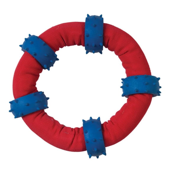 Gladiator Tough Dog Toys Triple Layer Durable Chew Tugs Choose Triangle or Ring (Ring)