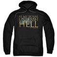 thumbnail image 1 of Gladiator Unleash Hell Adult Pullover Hoodie Sweatshirt Black, 1 of 1