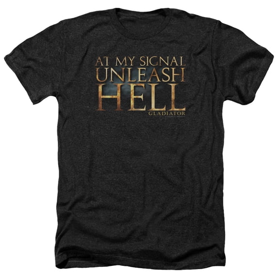 Gladiator - Unleash Hell - Heather Short Sleeve Shirt - Medium