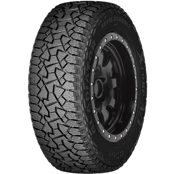 Gladiator X-COMP A/T LT265/70R17 121/118S Fits: 2014-18 Chevrolet Silverado 1500 WT, 2010-21 GMC Sierra 1500 SLE