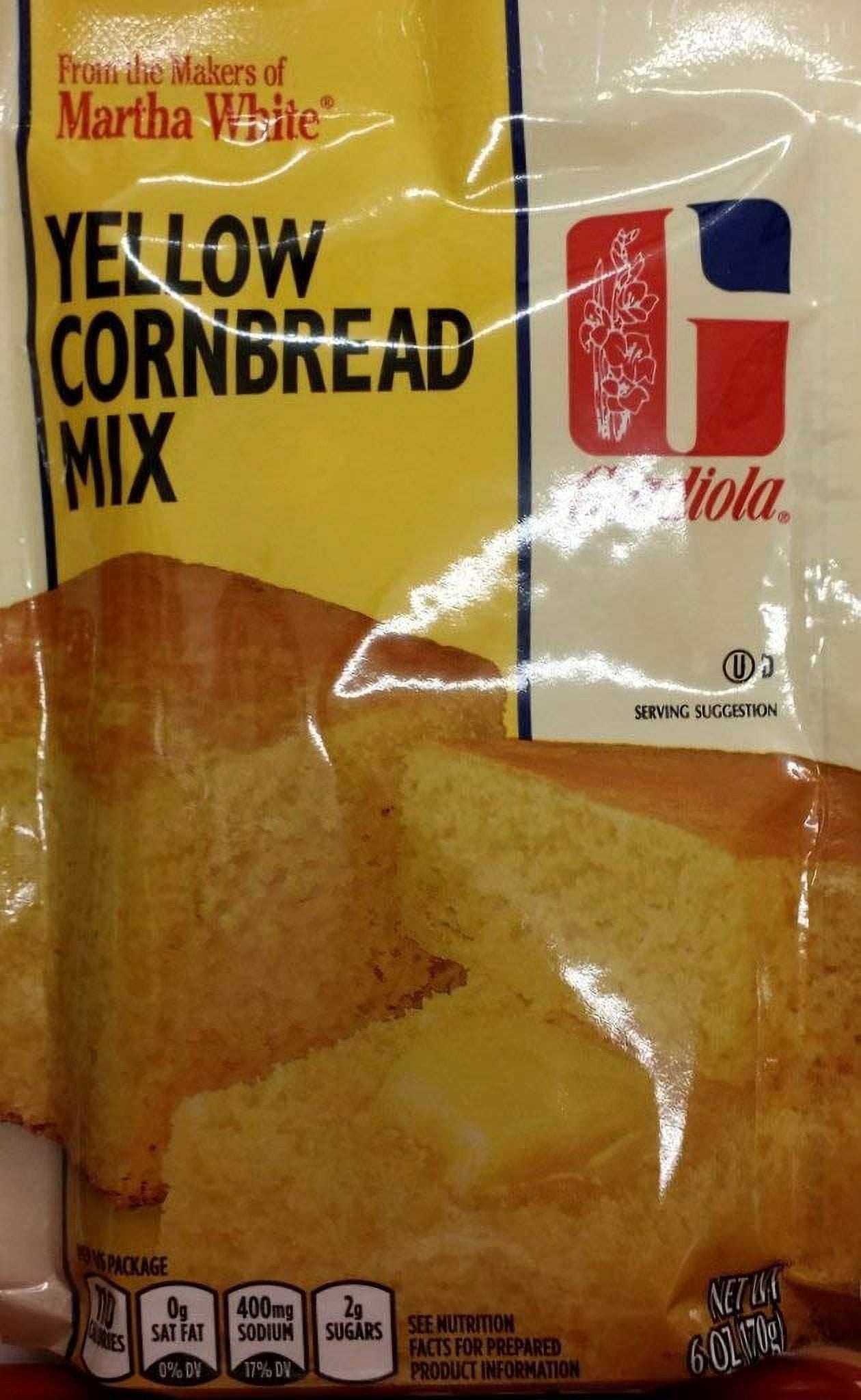 Gladiola Yellow Cornbread Mix 6 Oz (Pack of 6)