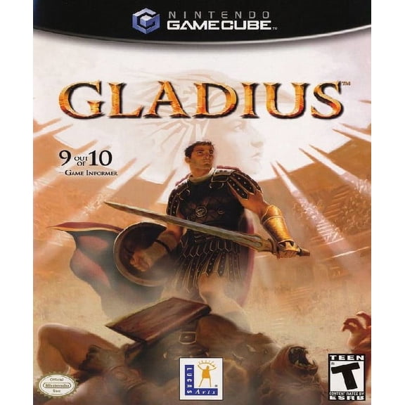 Restored Gladius, for Nintendo GameCube, RPG, Multiplayer, Strategy, Turn-Based Video Game, Parental Controls