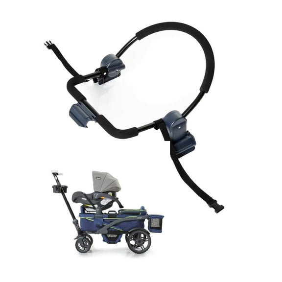 Gladly Family Anthem2 Wagon Infant Car Seat Adapter, Baby, Black