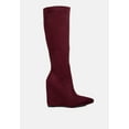 thumbnail image 1 of Gladol Wedge Heel Calf Boots, 1 of 10