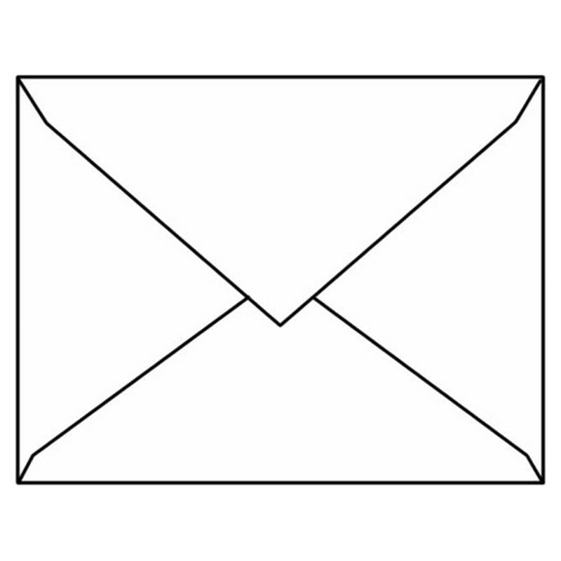Gladstone Baronial Envelopes, 3-9/16" x 5-9/16", 24#, Bright White (96% Brightness), Pointed Flaps (Box of 500)