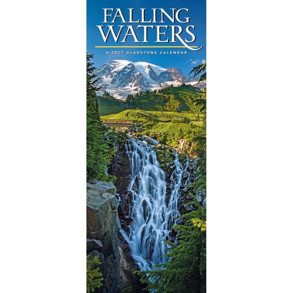 Gladstone, Falling Waters 2027 Vertical Wall Calendar