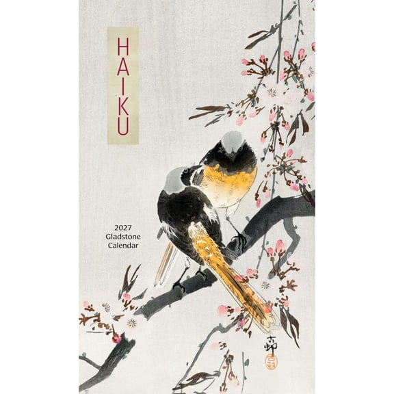 Gladstone, Haiku 2027 Vertical Wall Calendar