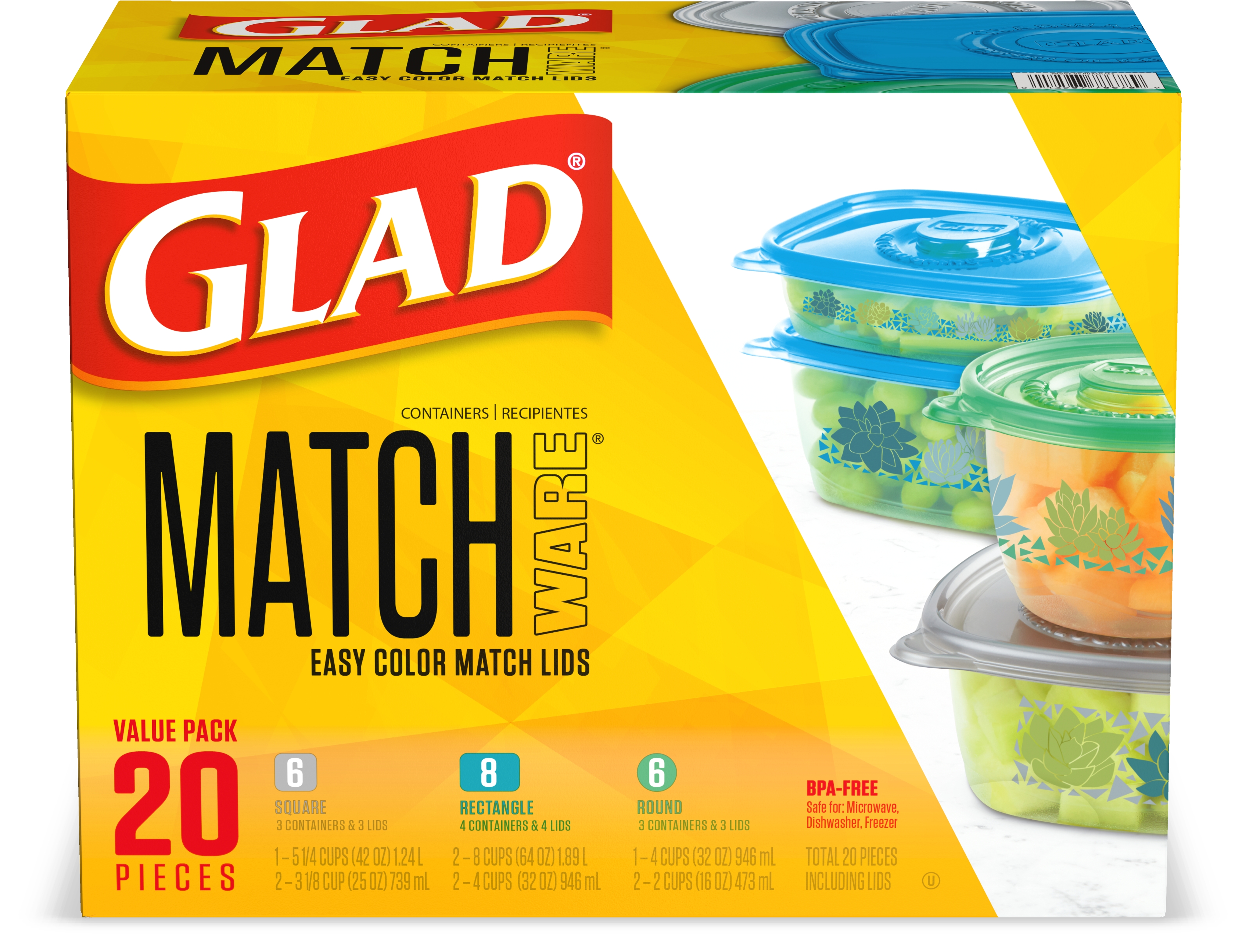 Gladware - Matchware Value Pack - 20ct - image 1 of 5