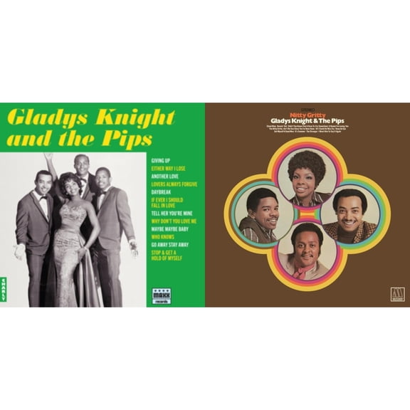 Gladys Knight & The Pips (180G) & Nitty Gritty  [LP Vinyl Bundle]