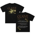 thumbnail image 1 of Glaive Merch 2025 Tour T-shirt Crewneck Short Sleeve Cotton Tee Women Men Streetwear Tops, 1 of 3