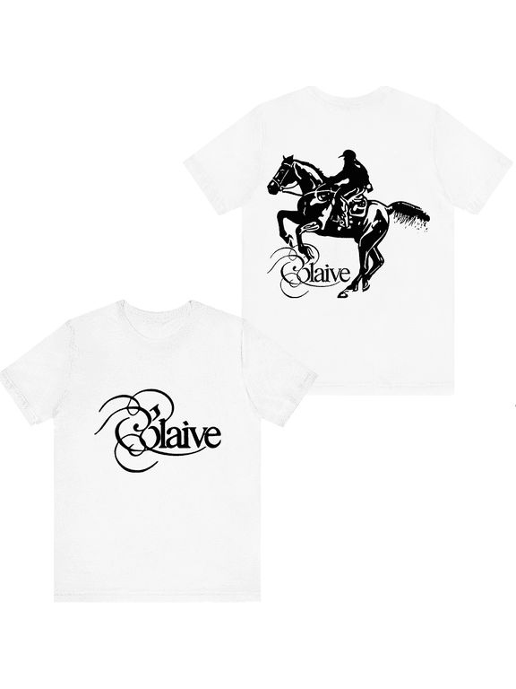 Glaive Merch Logos T-shirt print unisex T-shirt short sleeved casual streetwear top
