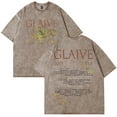 thumbnail image 1 of Glaive World Tour 2025 Merch Cotton T-Shirt Wash Tee Women Men Short Sleeve Crewneck Tee, 1 of 3