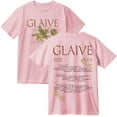 thumbnail image 1 of Glaive World Tour 2025 Merch Cotton T-Shirt Women Men Casual Crewneck Short Sleeve Tee, 1 of 3
