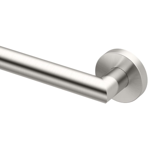 Glam 12"L Grab Bar, Satin Nickel