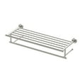 thumbnail image 1 of Gatco Glam 24" Minimalist Towel Rack, Satin Nickel, 1 of 4