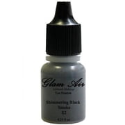Glam Air Airbrush E2 Shimmering Black Smoke Eye Shadow Water-based Makeup 0.25oz