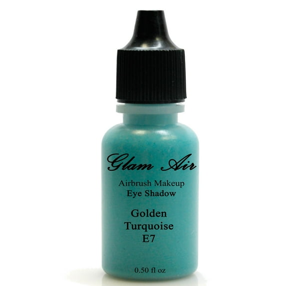 Glam Air Airbrush E7 Golden Turquoise Eye Shadow Water-based Makeup