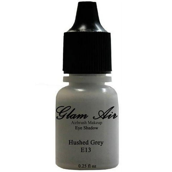 Glam Air Airbrushsh Eye Shadow s Water-based 0.25 Fl. Oz. Bottles of Eyeshadow( Choose Your s From Menu) (E13- HUSHED GREY)