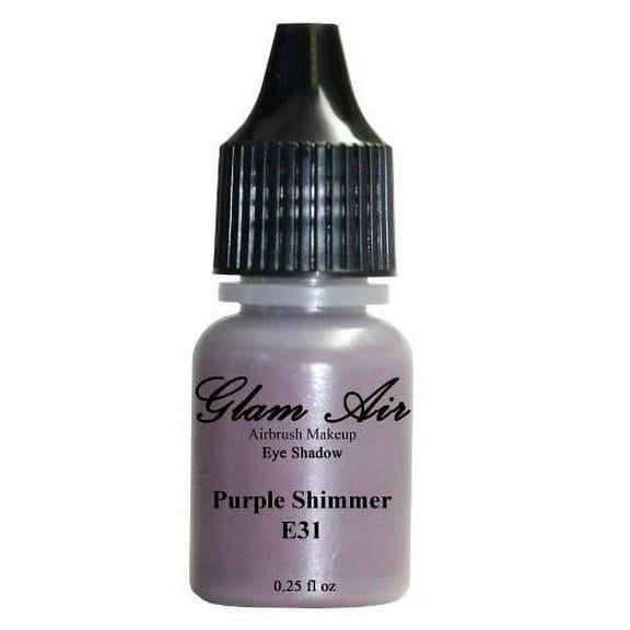 Glam Air Water-Based E31 Purple Shimmer Eye Shadow Makeup 0.25oz