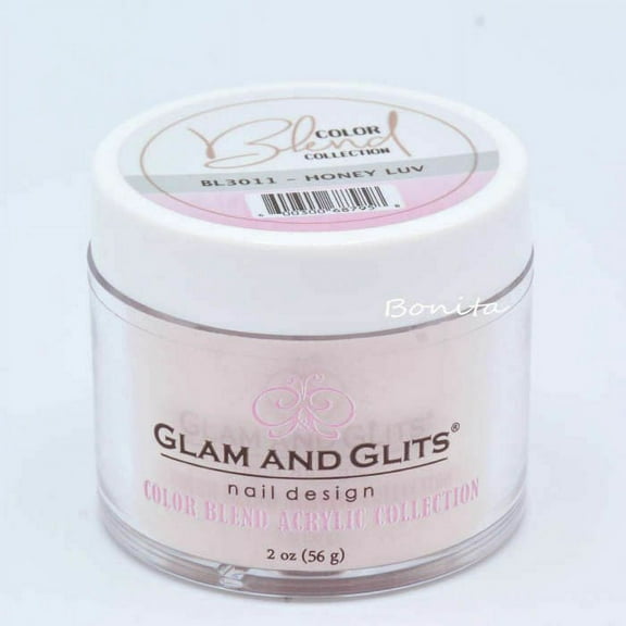 Glam And Glits Acrylic Powder Color Blend Collection BL3011 Honey Luv 2 oz
