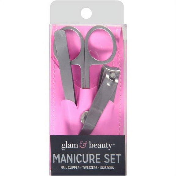 Glam & Beauty Manicure Set, 3 pc