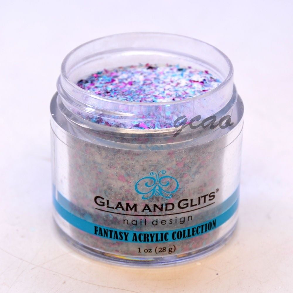 Glam Glits Acrylic Powder 1 oz Rustic Red Ncac429