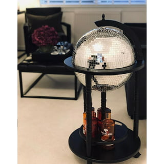 Urban Shop LED Disco Mirror Ball Table Lamp 