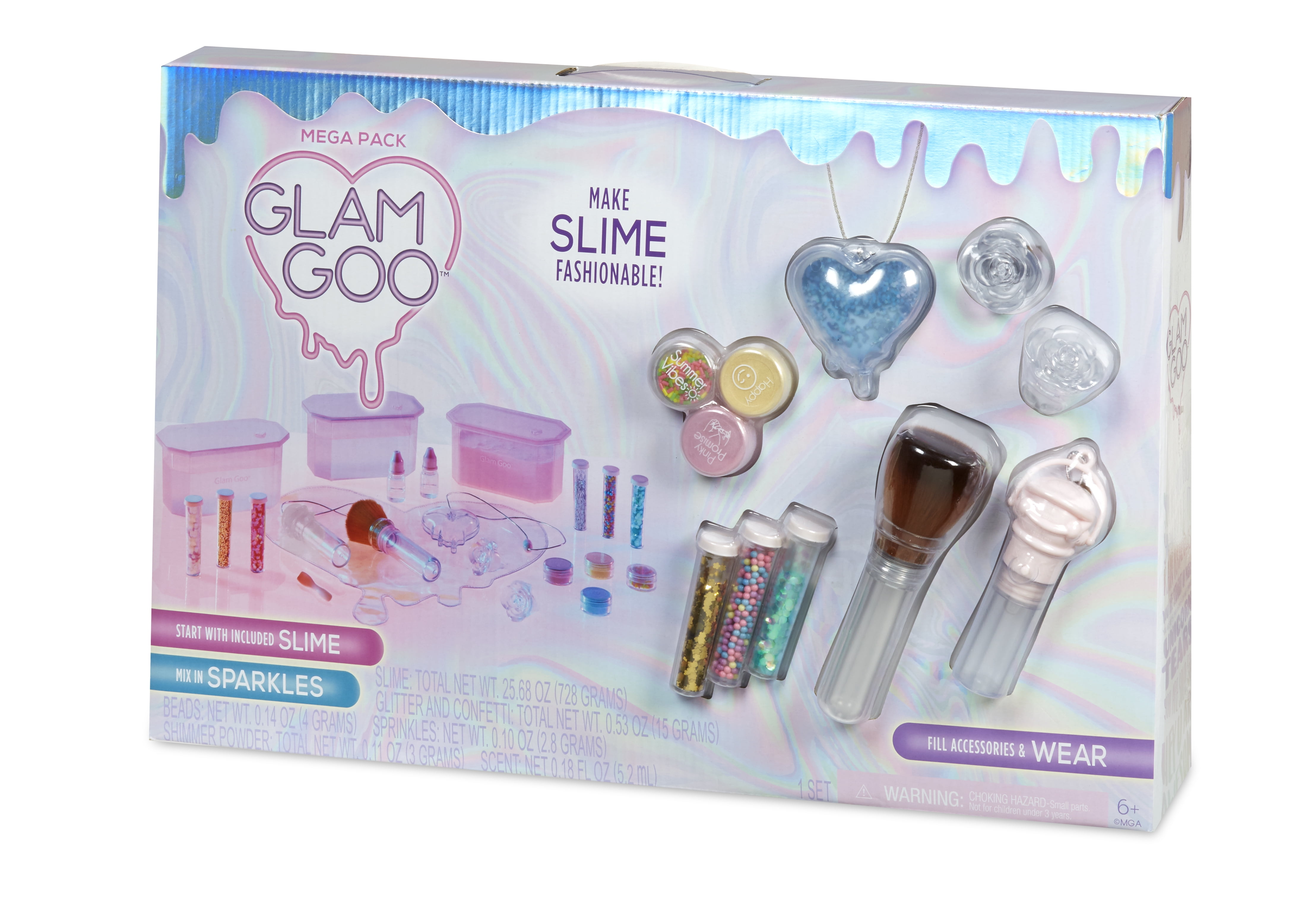 Glam Goo-Kit de création de Slime Mga : King Jouet, Mode, bijoux,  décoration, cosmétiques Mga - Jeux créatifs