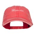 thumbnail image 1 of Glam Ma Embroidered Washed Cap - Red OSFM, 1 of 5