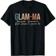 thumbnail image 1 of Glam-Ma Funny Grandma T-Shirt, 1 of 7