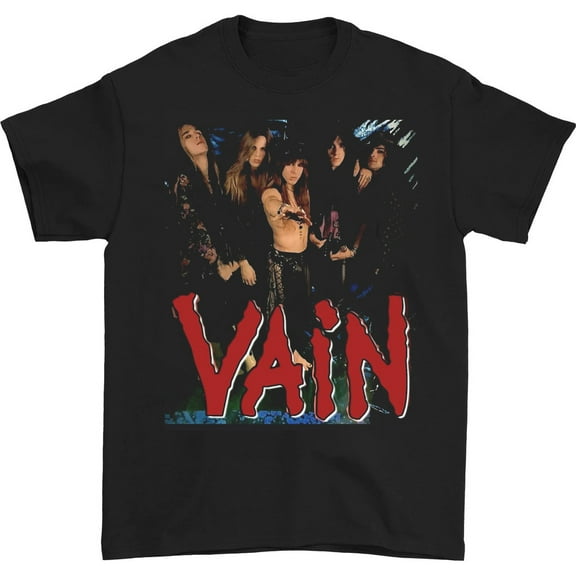 Glam Metal Graphic Shirt 80s Rock Band Vibe Tee