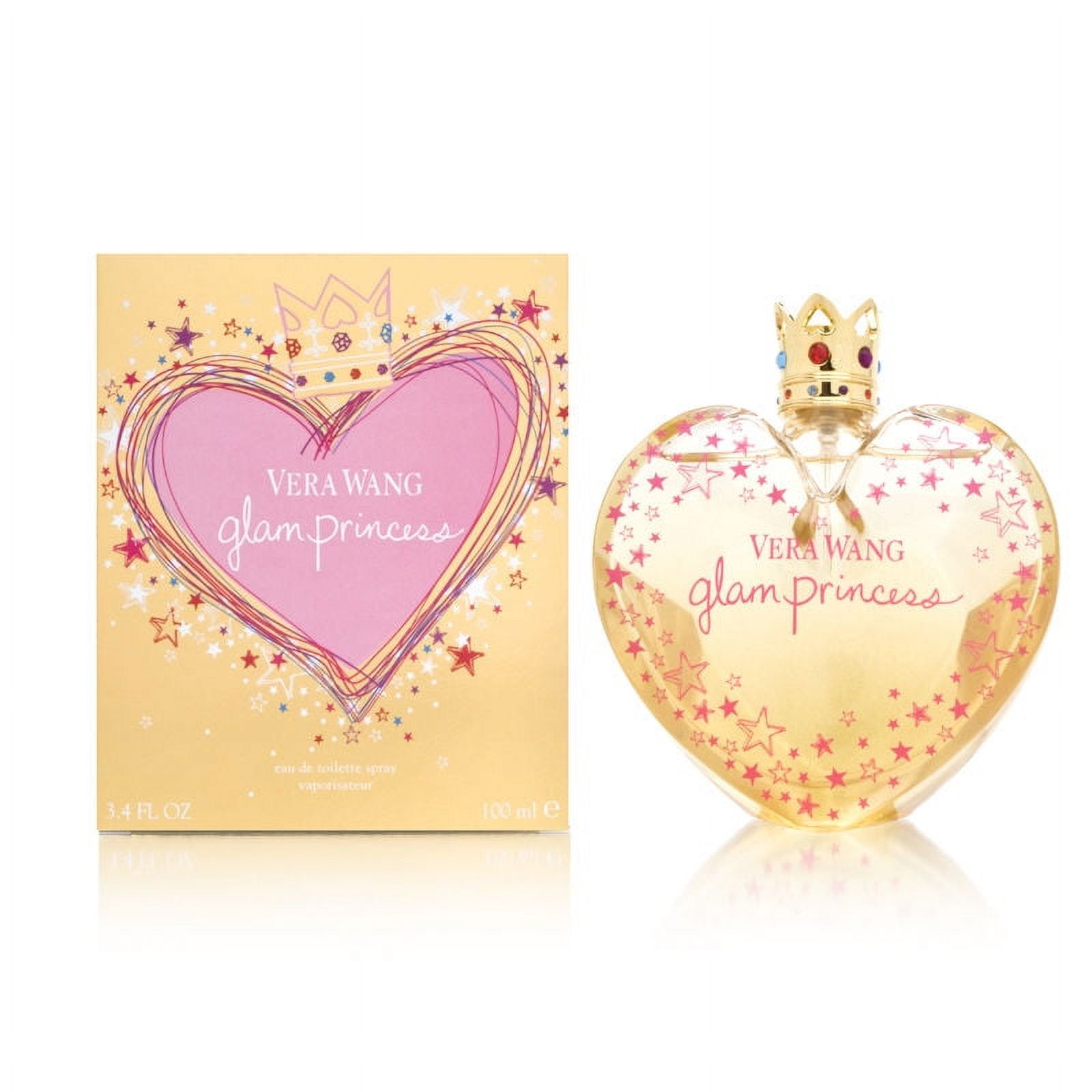 Glam Princess by Vera Wang for Women 3.4 oz Eau De Toilette Spray