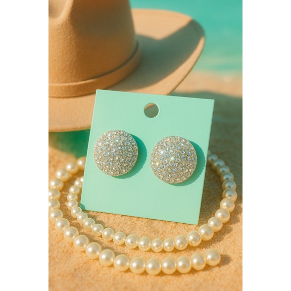 Glam Queen is The Star Post Style Glitz Earrings