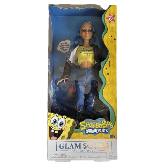 Glam Squad Spongebob Squarepants Fashion Doll 3yrs +