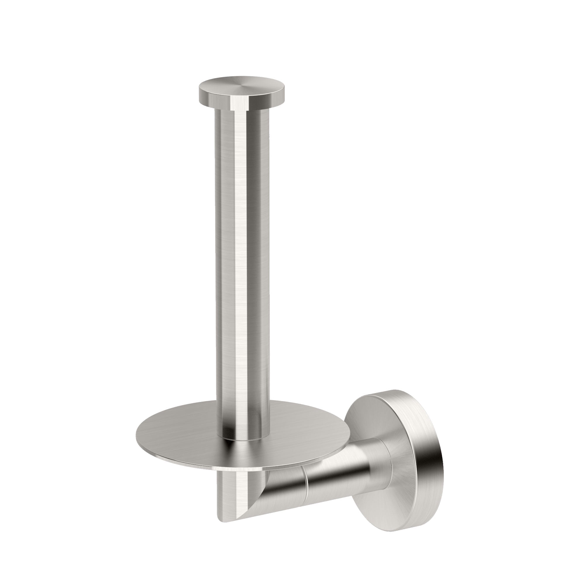 Gatco 4648 Glam Toilet Paper Holder w/ Storage, Satin Nickel