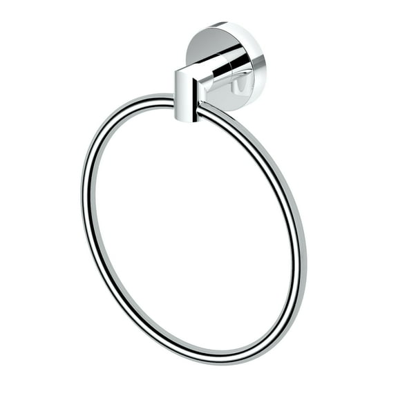 Gatco 4632 Glam 6.5" Towel Ring, Chrome