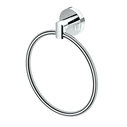 Gatco 4632 Glam 6.5" Towel Ring, Chrome