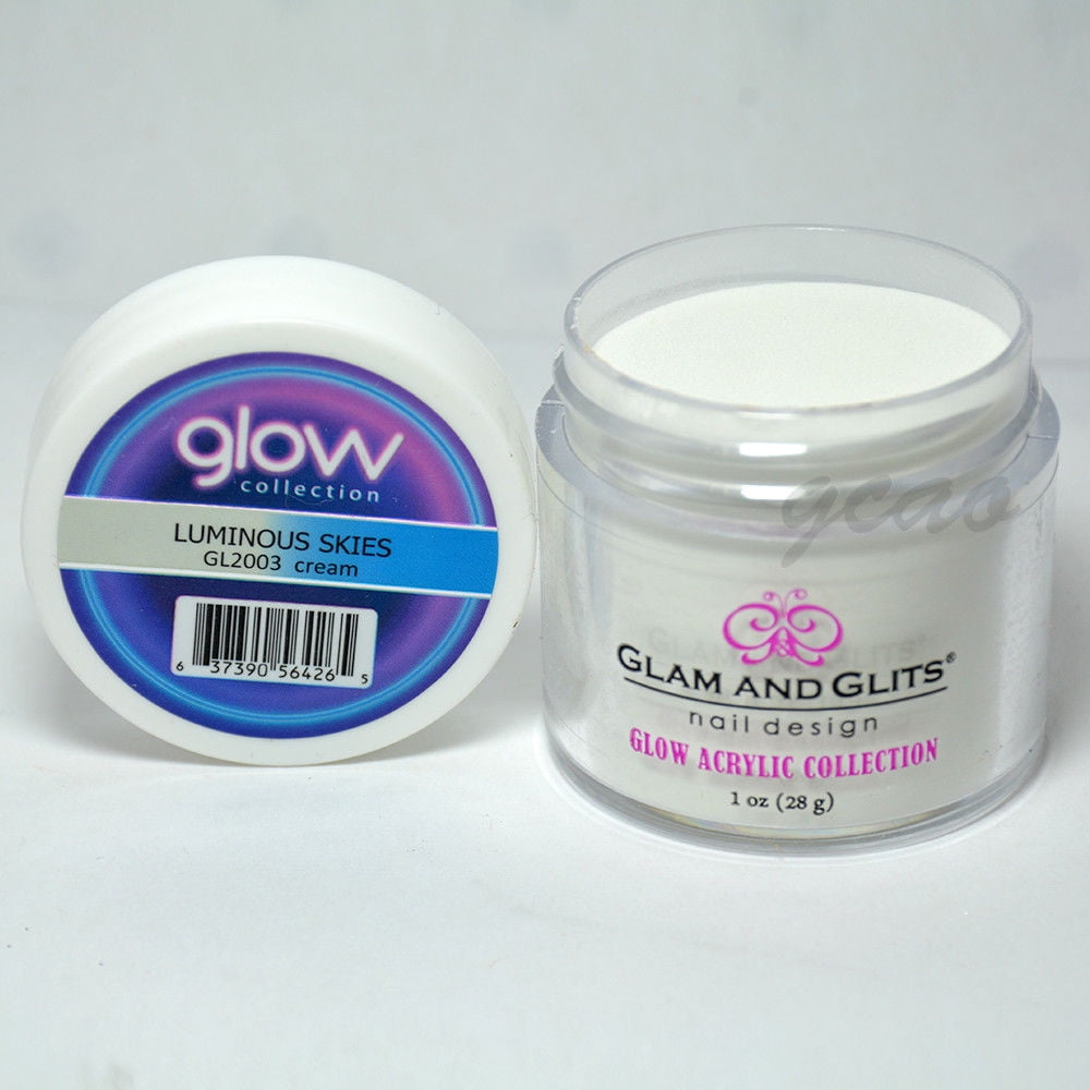 Glam and Glits GLOW ACRYLIC Glow in the Dark Nail Powder 2003