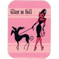 thumbnail image 1 of Glam as Hell - Mini Sticker - 2" X 2 3/4", 1 of 1