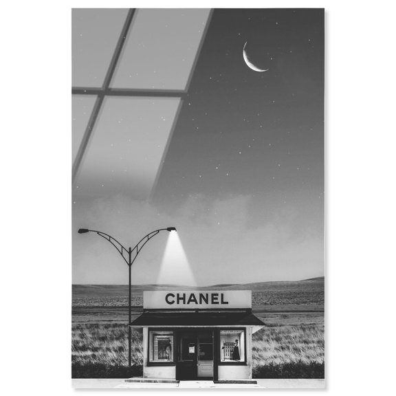 Glam at night Acrylic Print Fashion Art Prints by Notoriart, Ready to Hang, 20 x 30