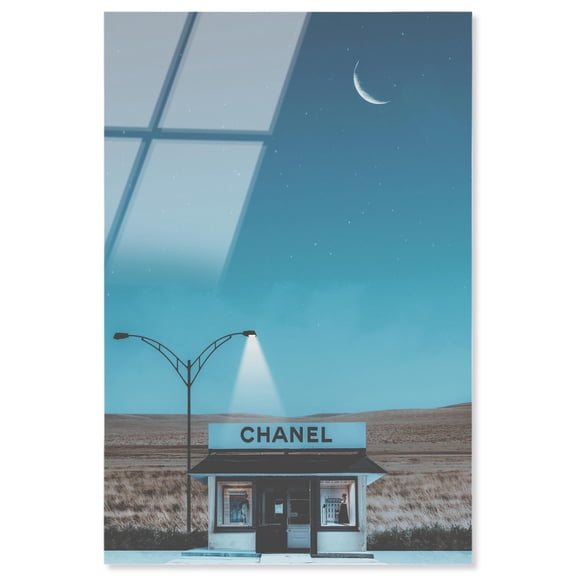 Glam in color Acrylic Print Retro Art Prints by Notoriart, Ready to Hang, 36 x 54