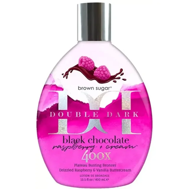 GlamGroove Brown Sugar Double Dark Black Chocolate Raspberry Cream 400X
