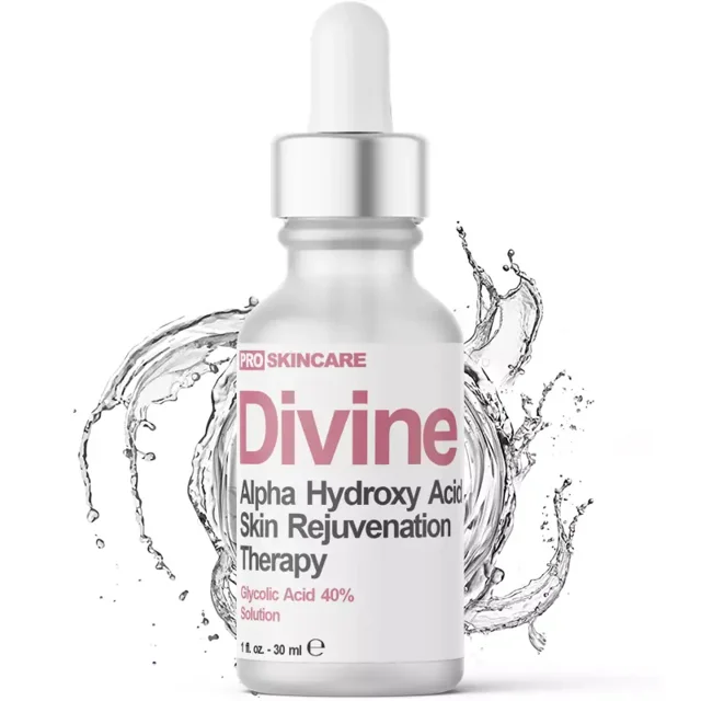 GlamGroove Glycolic Acid Chemical Face Peel Kit Medical Grade 100 Pure