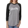 thumbnail image 1 of GlamMa Unisex 3/4 Sleeve Baseball Raglan Tee, 1 of 2