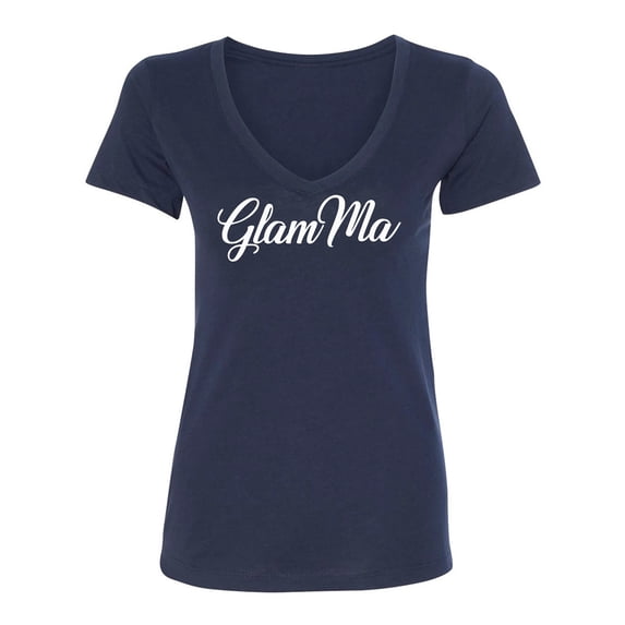 GlamMa Womens V-Neck T-Shirt