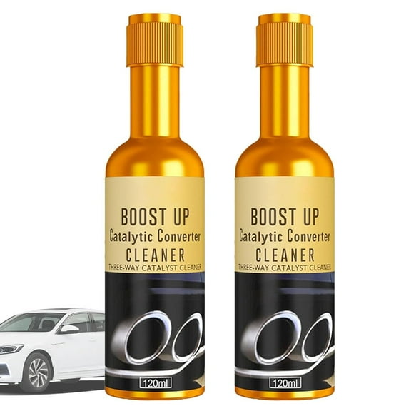 Glamatic Catalytic Cleaner, Glamatic Boost up Catalytic System Cleaner, Fuel & Exhaust System Cleaner, Catalytic Converter Cleaning Solution, Engine Carbon Cleaner for Performance Optimization