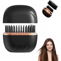 Glambrush Mini Hair Straightener, 2026 NewRechargeable Wireless Portable Hair Straightener Brush, 3-Speed Temperature Control, Mini Hair Straightener for Women - Idea for Home Travel