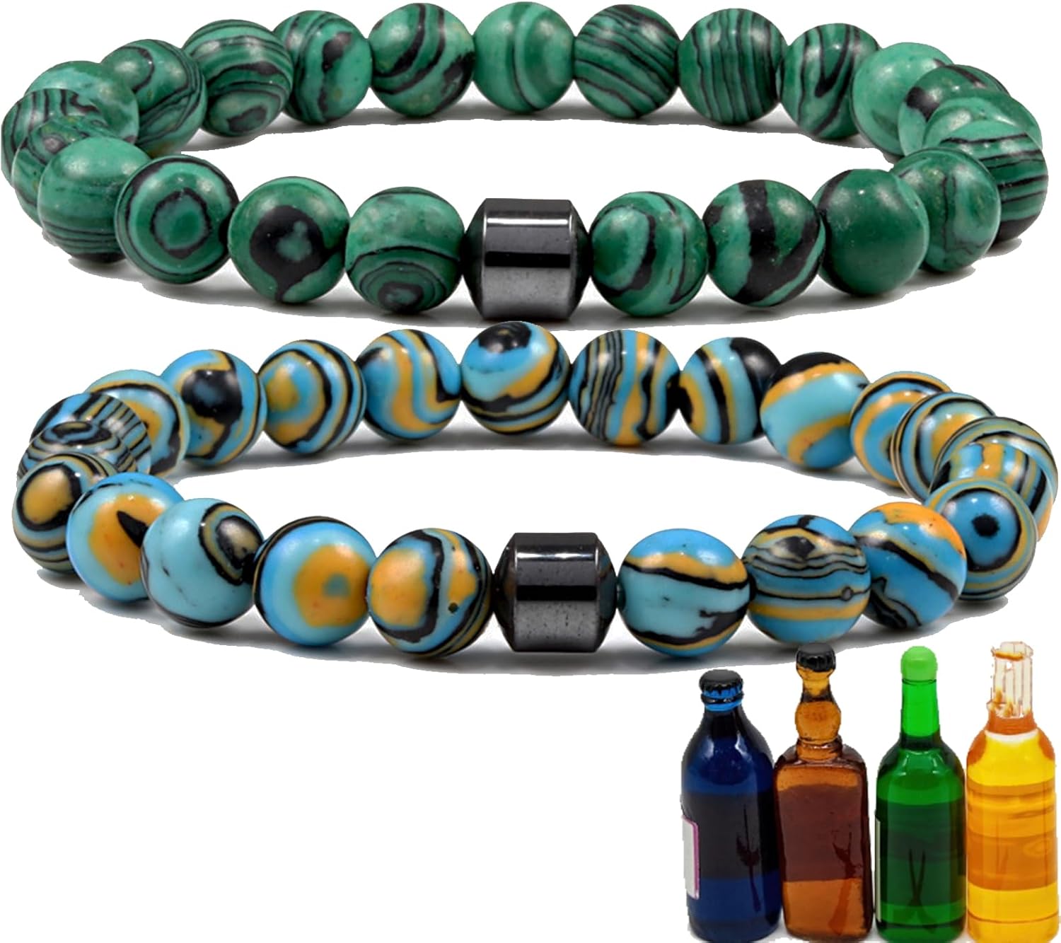 Bracelet Anti-alcool Sobre - Rappel Discret Pour Homme Et Femme, Lot De 4, Style élégant